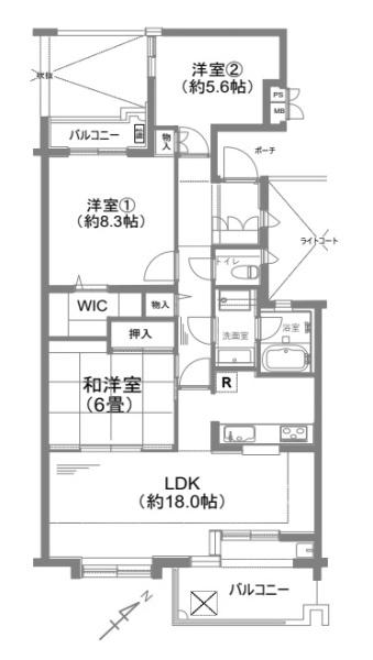 サザンヒルズ竹山１１番館