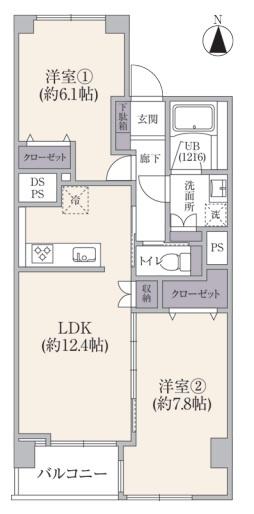 天王町スカイハイツ６号棟