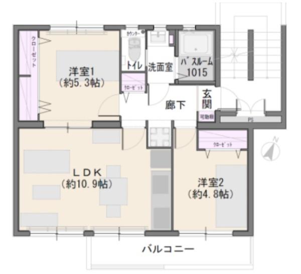 めじろ団地22号棟