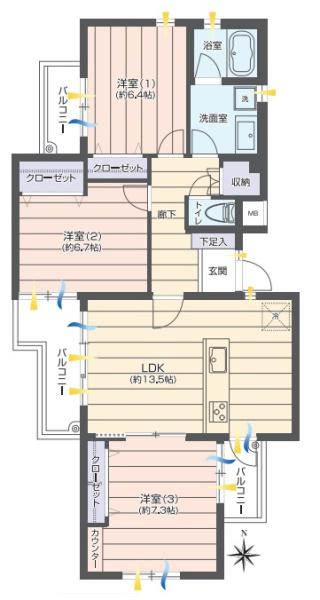 金沢シーサイドタウン並木一丁目第３住宅１９－３号棟