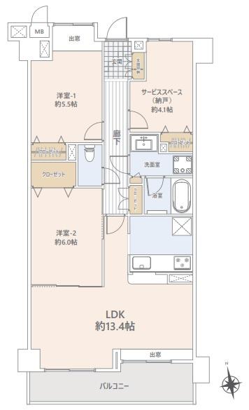 東急ドエル・アルス大倉山東