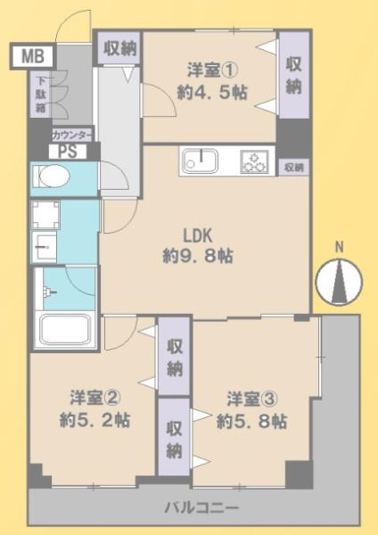 リバーサイドマンション綱島