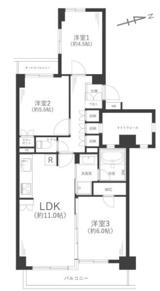 ライオンズマンション鶴ヶ峰ガーデン