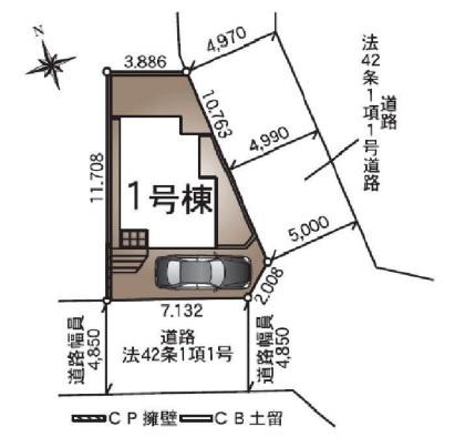 金が谷・新築戸建　第2　１号棟
