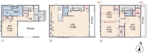 馬場5丁目・新築戸建　No.12