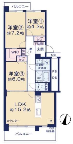 大倉山ハイム参号棟