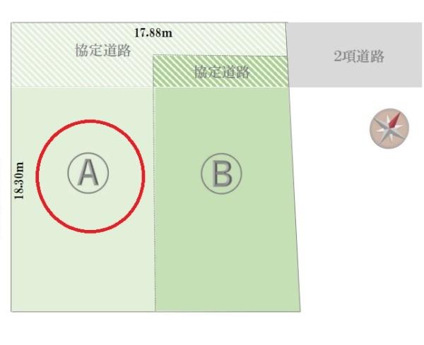 下田町・売地　A区画