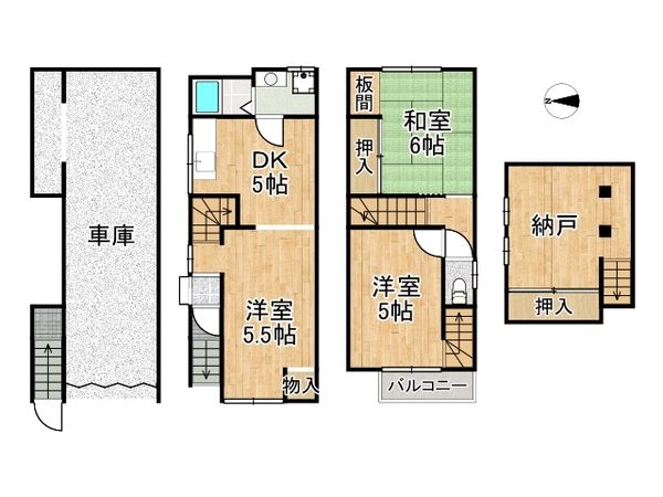 大阪市東淀川区菅原２丁目　中古一戸建て