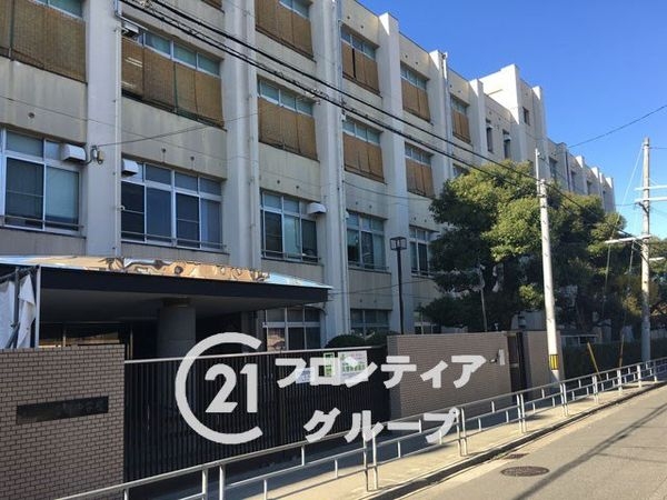 大阪市旭区今市2丁目の土地(大阪市立今市中学校)