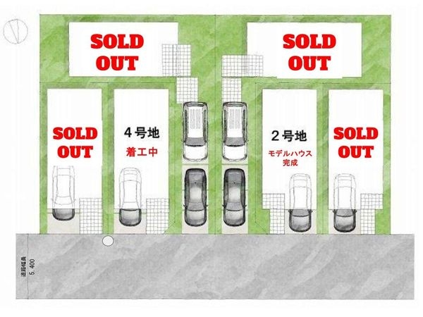 守口市北斗町　新築一戸建て　４号棟