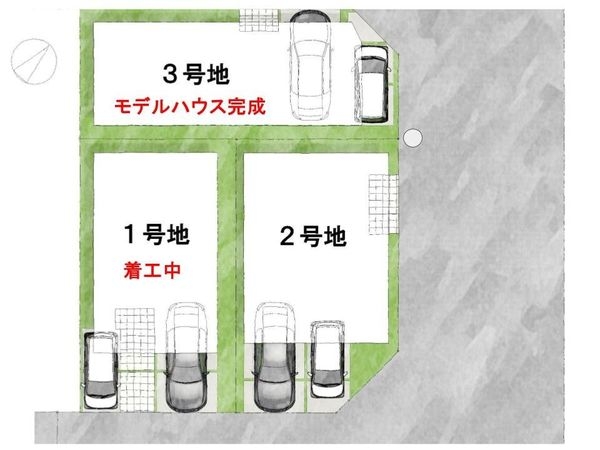 守口市桃町　新築一戸建て　１号棟