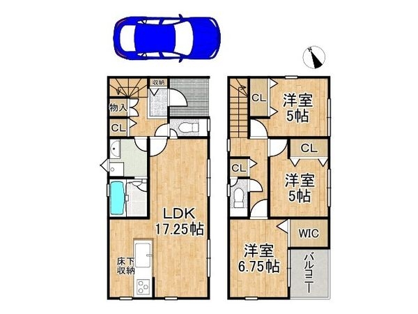 四條畷市南野６丁目　新築一戸建て　第３　１０号棟