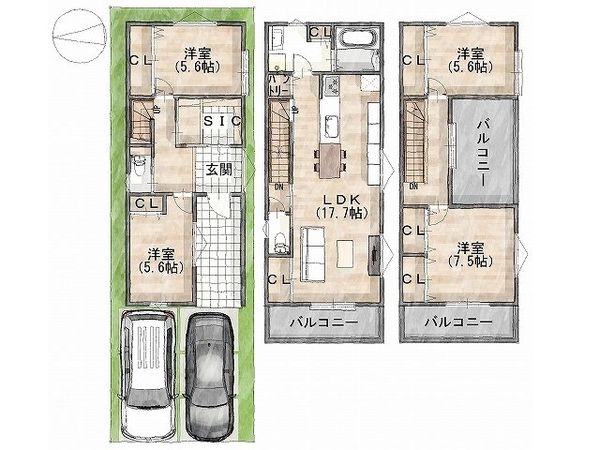 FrontierGardens　寝屋川市香里新町　建築条…