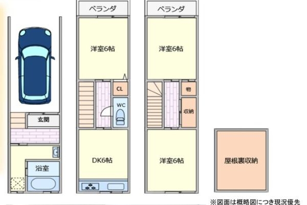 門真市大池町　中古一戸建て