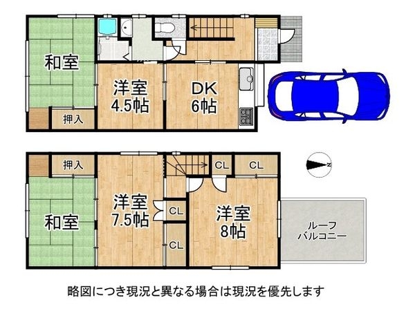 守口市藤田町６丁目　中古一戸建て