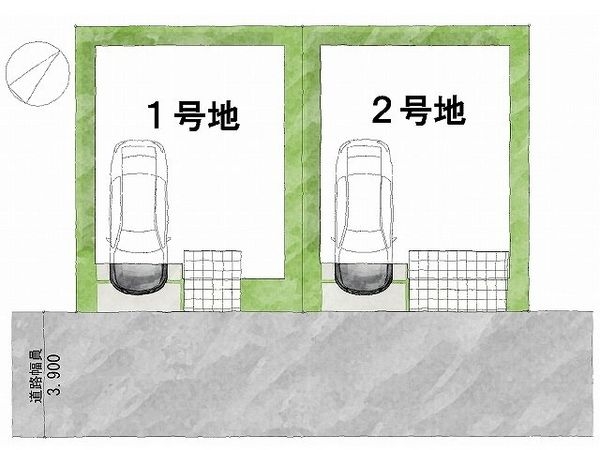 守口市桃町　新築一戸建て　２期　全２区画　２号地