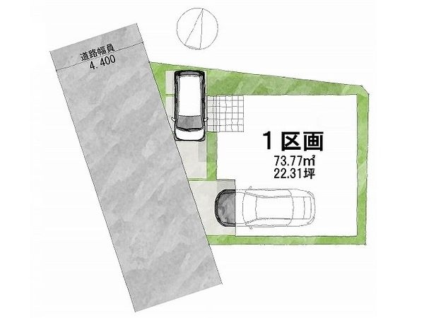 豊中市東豊中町５丁目　新築一戸建て　全１区画