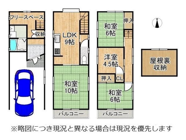 守口市大宮通３丁目　中古一戸建て
