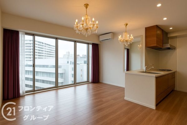 リバーガーデンタワー上町台筆ヶ崎　中古マンション