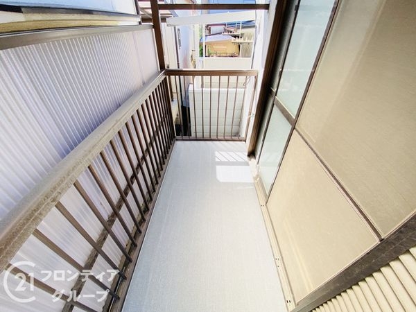 大阪市旭区森小路2丁目の中古一戸建て(バルコニー)
