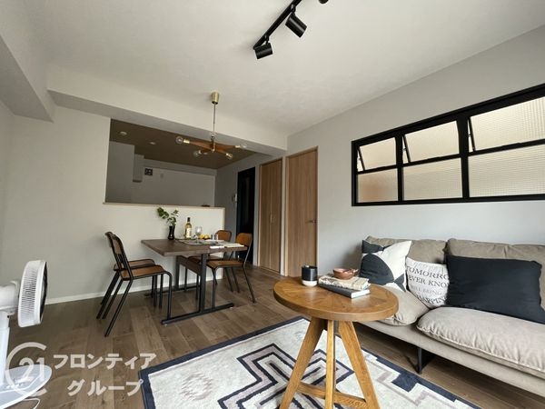 城北ハイツ一号館 中古マンション(リビング)