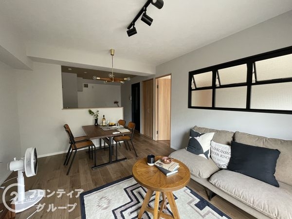 城北ハイツ一号館 中古マンション(リビング)