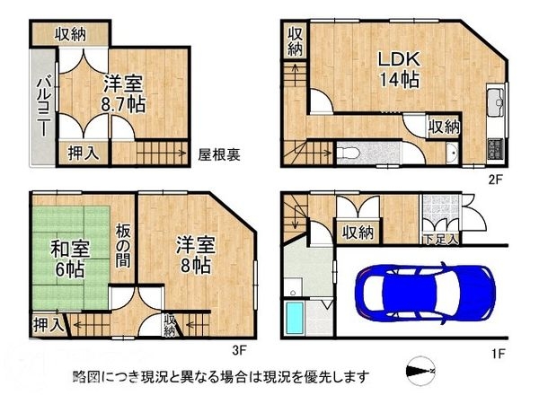 守口市大庭町1丁目 中古一戸建て