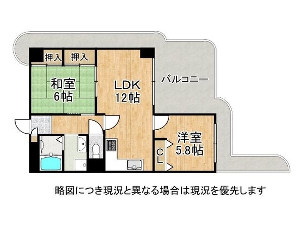 エバーグリーン淀川２号棟　中古マンション