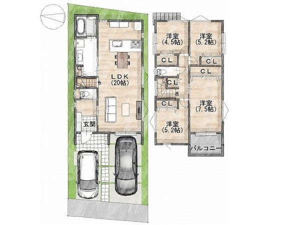 FrontierGardens　守口市滝井元町１丁目　新…