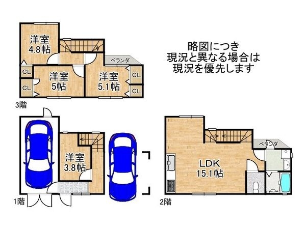 大東市新田本町　中古一戸建て