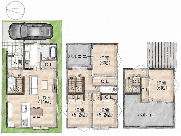 FrontierGardens　守口市東光町３丁目　新築…
