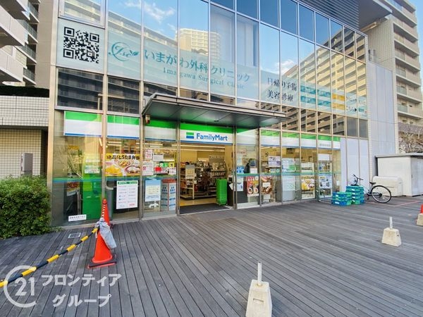 ローレルスクエア都島エル・フラッツ２番館　中古マンション(ファミリーマート都島善源寺町店)