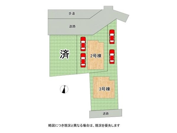 門真市江端町　新築一戸建て　第３　３号棟