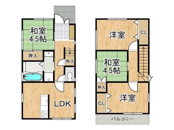 西宮市高木西町　中古一戸建て