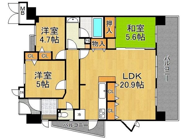 パレ武庫之荘マスターズプレイス　中古マンション