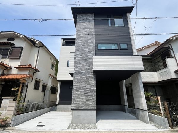 尼崎市西立花町５丁目　新築一戸建て　1期　1号棟