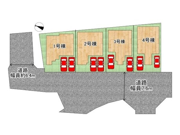 宝塚市山本野里２丁目　新築一戸建て　１期　４号棟