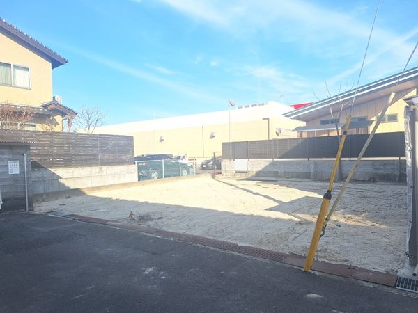 大津市際川４丁目　建築条件付き土地　全１区画