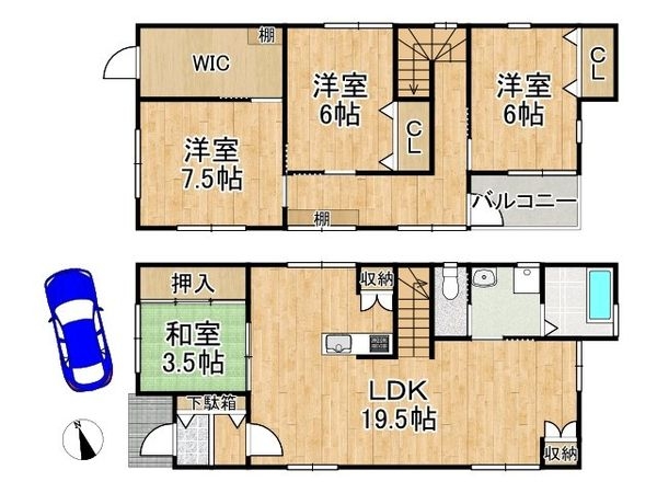 大津市平津１丁目　中古一戸建て