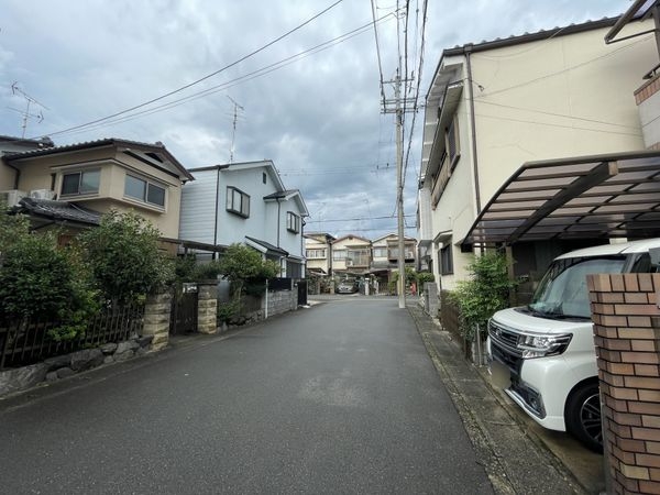 京都市伏見区向島上林町 新築一戸建て(前面道路含む現地写真)