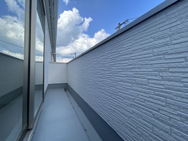 大津市錦織2丁目 新築一戸建て 1期 2号地(バルコニー)