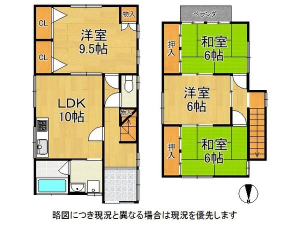 京都市山科区御陵別所町　中古一戸建て
