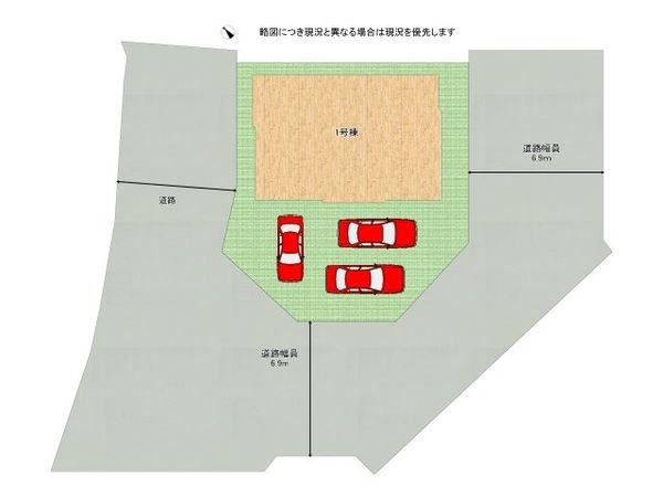 草津市橋岡町　新築一戸建て　１期　全１区画