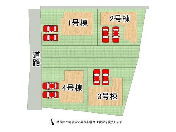 栗東市上鈎　新築一戸建て　４期　２号棟