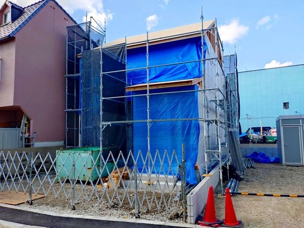 京都市山科区竹鼻扇町　新築一戸建て　１号棟