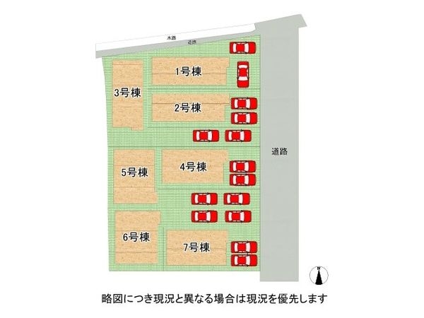 京都市伏見区羽束師菱川町　新築一戸建て　第１　３号棟