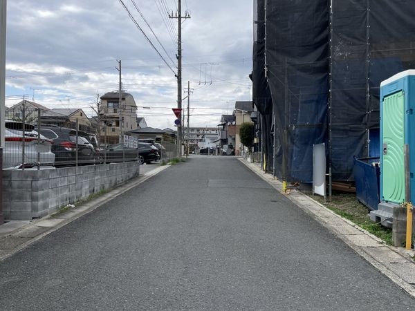 京都市山科区勧修寺西栗栖野町　新築一戸建て　全1区画