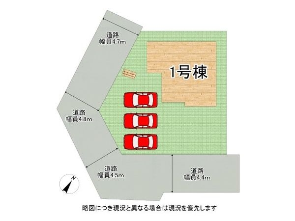 栗東市小野　新築一戸建て　１期　全１区画