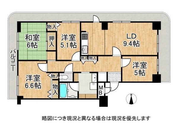 ネオコーポ大津湖城が丘Ｃ棟　中古マンション