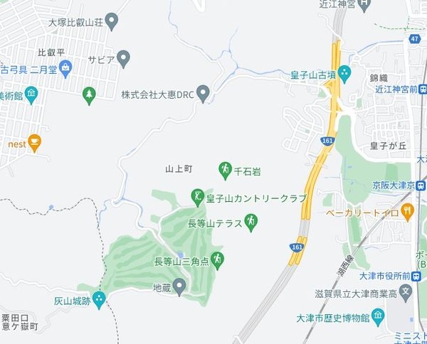 大津市山上町の土地
